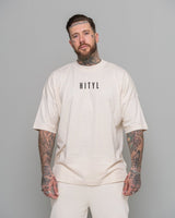 Oversize Shirt "On Long Summer Nights" - Natural Limited Edition - Hityl