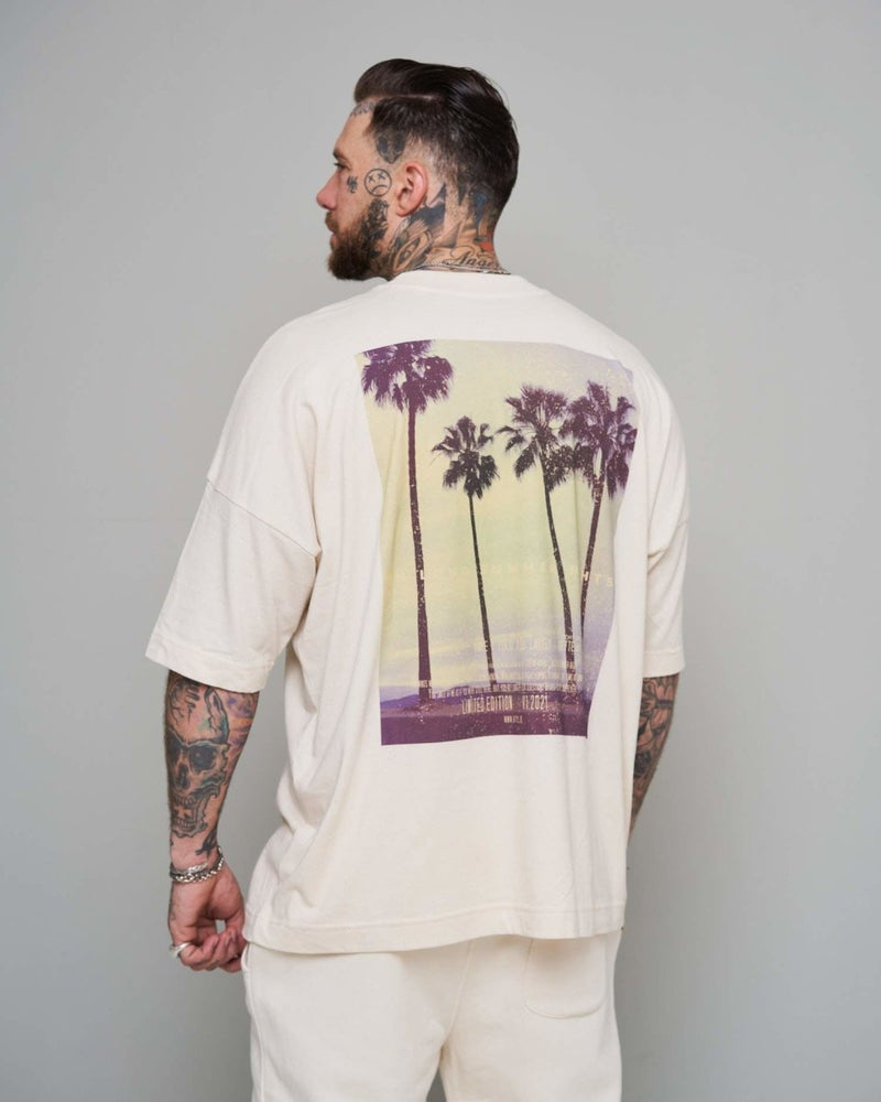 Oversize Shirt "On Long Summer Nights" - Natural Raw Limited Edition 2021 - Hityl